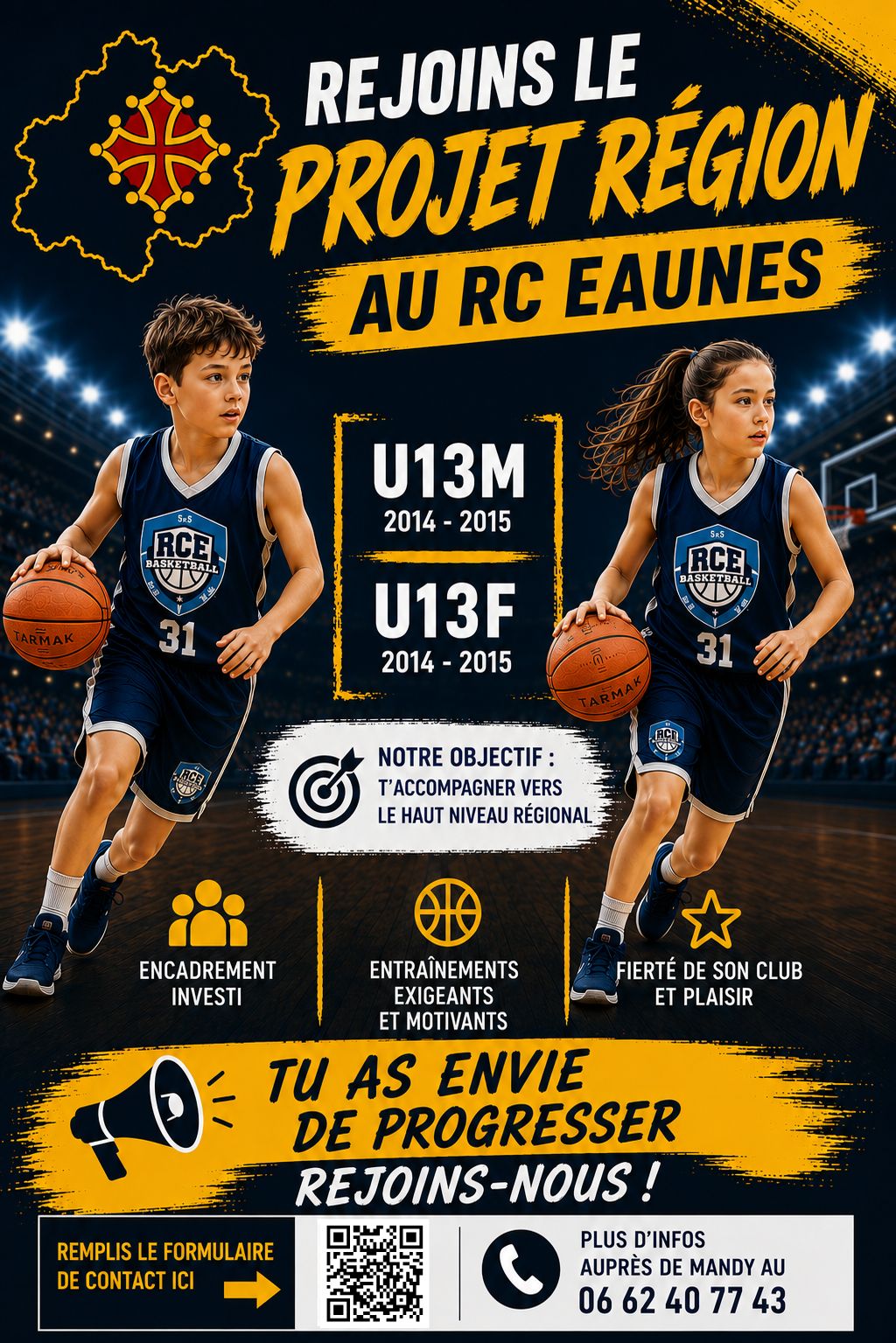 RC EAUNES RECRUTE